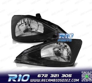 FAROS PARA FORD FOCUS 98-01 BLACK EDITTION