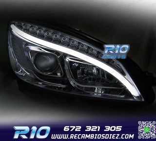 FAROS LED TUBE LIGHT DINAMICO PARA MERCEDES W204 07-10 CROMA