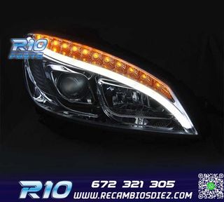FAROS LED TUBE LIGHT DINAMICO PARA MERCEDES W204 07-10 CROMA