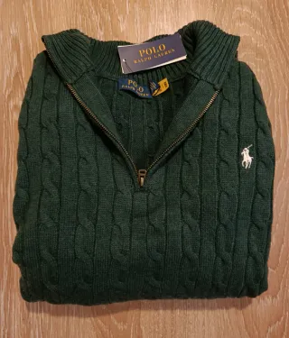 Jersey Bordado Polo Ralph Lauren Verde