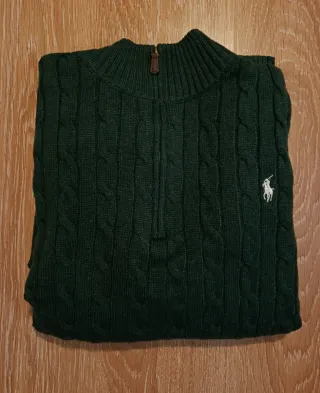 Jersey Bordado Polo Ralph Lauren Verde