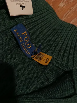 Jersey Bordado Polo Ralph Lauren Verde