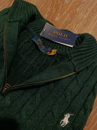 Jersey Bordado Polo Ralph Lauren Verde