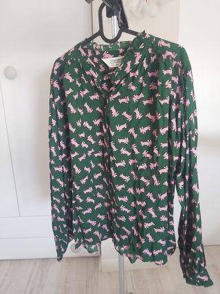 Blusa Compañia Fantastica conejos XL