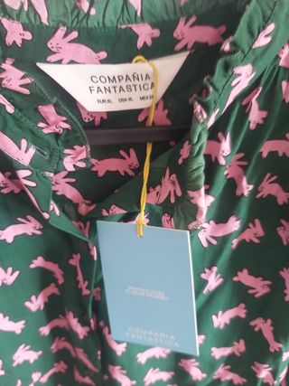 Blusa Compañia Fantastica conejos XL