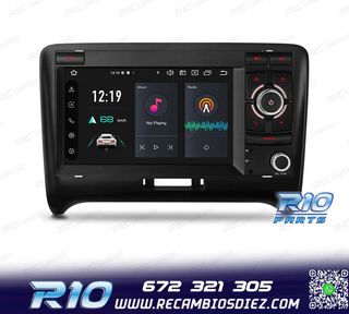 RADIO GPS ANDROID 14 PARA AUDI TT 06-12 16GB