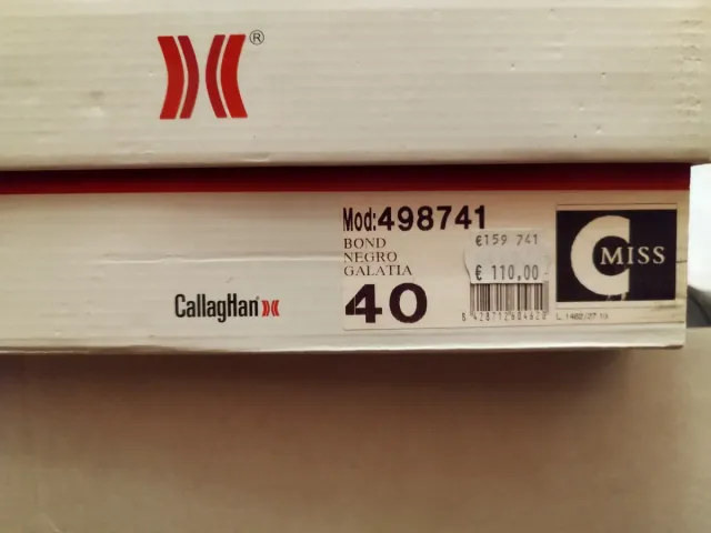 Botas altas Callaghan negras nuevas