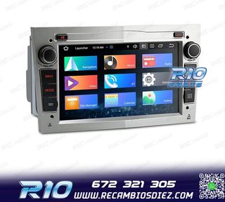 RADIO GPS ANDROID 11 PARA OPEL ASTRA H VIVARO ZAFIRA VECTRA