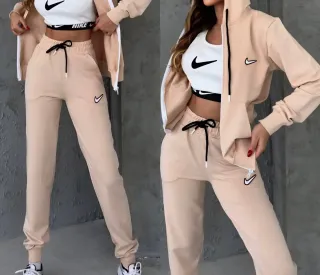 Conjunto deportivo mujer tres piezas varios colore