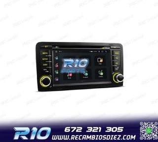 RADIO GPS ANDROID 12 PARA AUDI A3 8P 8PA S3 RS3 03-12