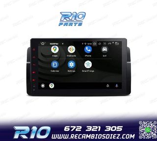RADIO GPS ANDROID 13 PARA BMW E46 SERIE 3