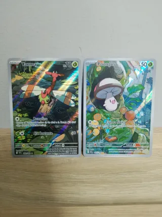 Cartas Pokémon Foongus y Yanma