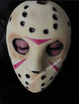 Máscara Jason Voorhees Halloween 3D