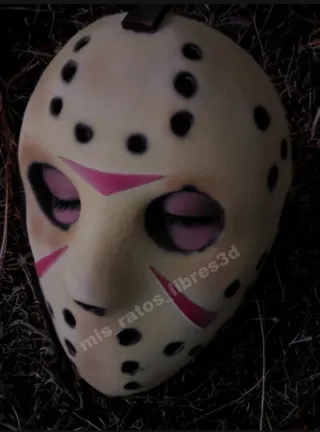 Máscara Jason Voorhees Halloween 3D
