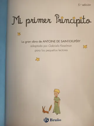 El Principito. Lote 9 libros infantiles adaptados