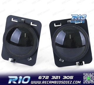 INTERMITENTES LATERALES JEEP WRANGLER JK 07-17 LED NEGRO