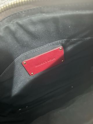 Bolso Bimba & lola,original,color dorado y burde