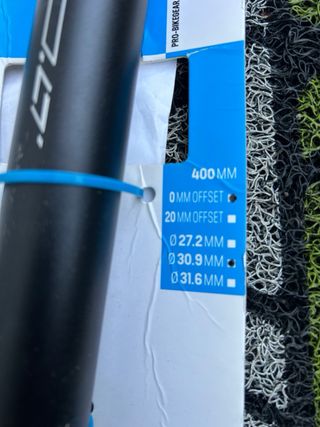 TIJA SILLIN SHIMANO PRO 30.9mm 400mm 0mm Offset