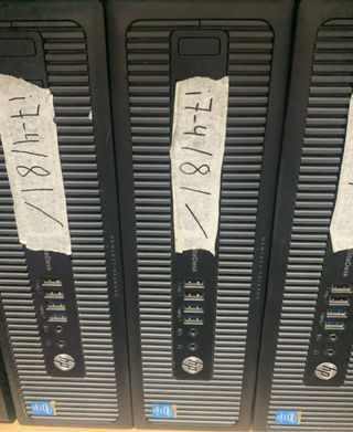 Lote 2x HP EliteDesk i7-4790 8GB