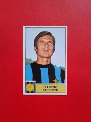 Giacinto Facchetti Panini perfette 2 figurine