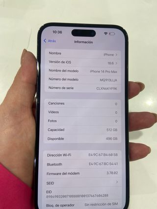 iPhone 14 Pro Max Morado