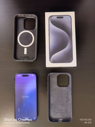 iPhone 15 Pro Blu Navy