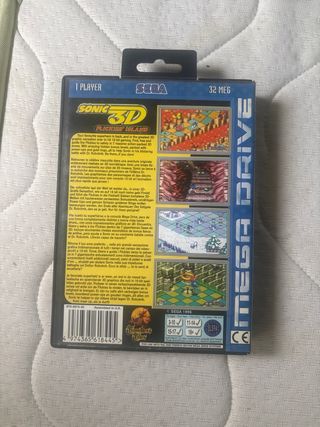 Sonic 3D Flickies Island Mega Drive