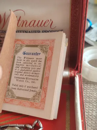 Reloj Wittnauer Vintage Mujer 