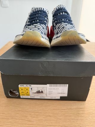 Zapatillas Adidas NMD_R2 PK Azul/Blanco