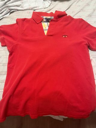 Polo Spagnolo Rojo Talla S