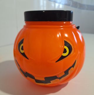 Lote Halloween infantil: Guantes,Calabaza y Bastón