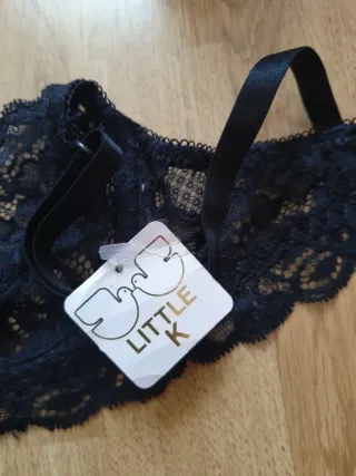 SUJETADOR DE ENCAJE LITTLE KISS T.XS