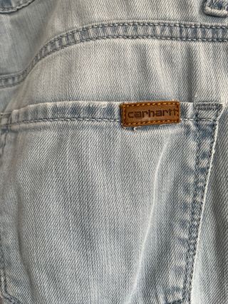 Pantalón Carhartt Mujer Azul Claro