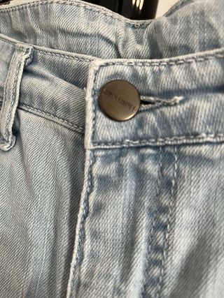 Pantalón Carhartt Mujer Azul Claro