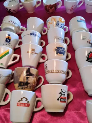 Lotto Tazzine Caffè Porcellana