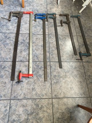 Sargentos grandes para carpintería  70  90 y 100cm