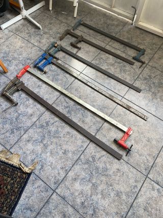 Sargentos grandes para carpintería  70  90 y 100cm