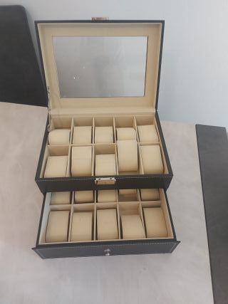 Scatola porta orologi 20 posti