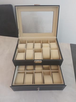 Scatola porta orologi 20 posti