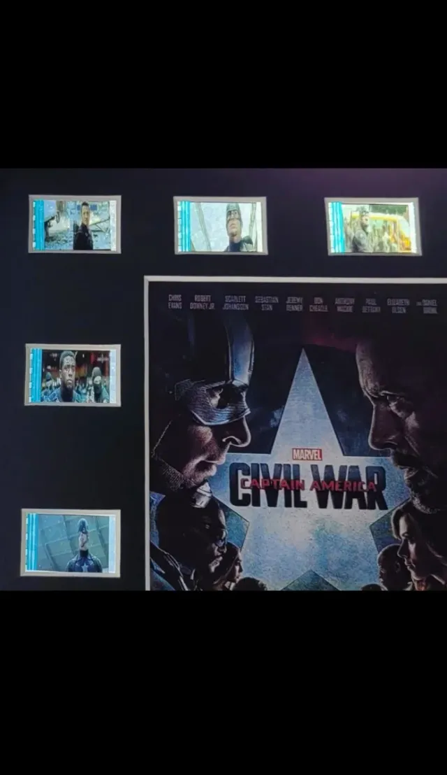 Presentazione del film Marvel Civil War Cell