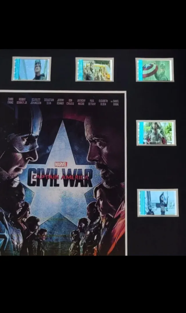 Presentazione del film Marvel Civil War Cell
