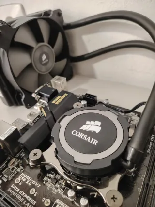 ¡¡ CPU + PLACA + LIQUIDA !!