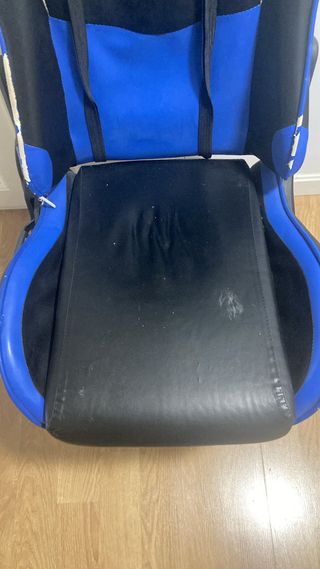 Silla Gaming WENSIX Azul y Negra