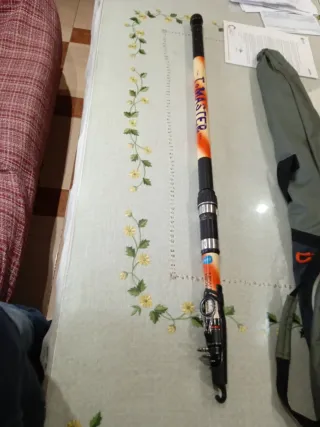 Caña telescopica evia 4,20 metros.