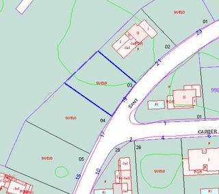 Terreno en venta en Mas Alba en Sant Pere de Ribes