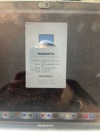 Macbook Pro 13 2016 Plata