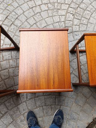 3 tavoli nordici in teak Nido G-Plan