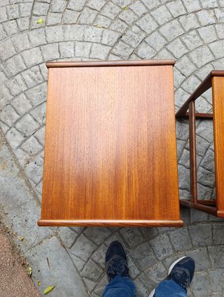 3 tavoli nordici in teak Nido G-Plan