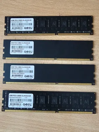 Memoria RAM GeIL DDR3 1600MHz 8GB