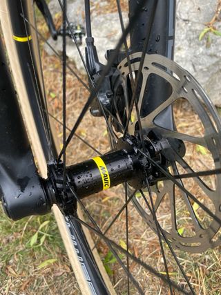 bicicleta carb rockrider race 900gx mavic crossmax